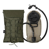 KRYDEX 500D Tactical Hydration Carrier – MOLLE 50oz Water Bladder Pouch | 1.5L Outdoor Hiking Hydration Pack