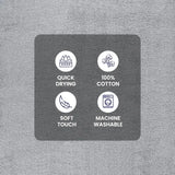 10-Piece Grey Towel Set – Ultra Soft, Durable & Absorbent Bath Towels for Home, Spa & Travel 🛁✨