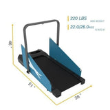 Dog Treadmill 220lbs Capacity – Folding Pet Running Machine with 2.5HP Motor for Small & Medium Dogs Training and Exercise