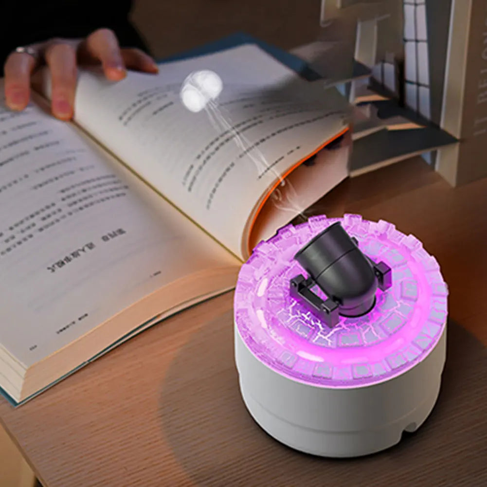 Cannon Blast Aroma Humidifier – Turret-Style Ultrasonic Diffuser with LED & Timer