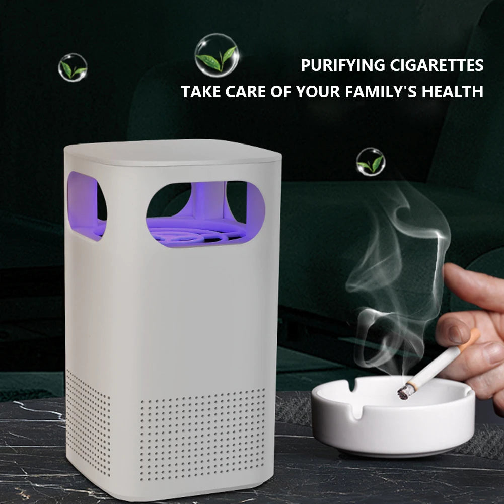 Desktop USB Rechargeable Air Purifier – Compact Filtered Odor & Formaldehyde Remover for Home & Bedroom