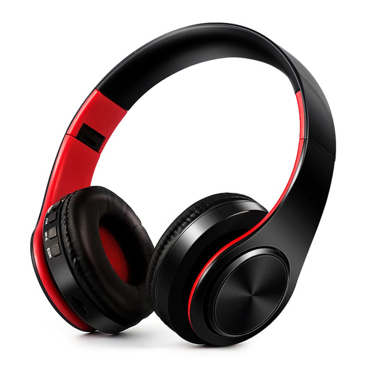 “2025 Upgraded Wireless Bluetooth Headphones – Over-Ear Stereo Headset with Mic for Music, Sports, Smartphone, TV & PC”