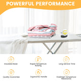 HTVRONT Mini Heat Press – 2nd Gen Portable Iron for Clothes & Bags
