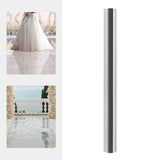 65.3FT Silver Mirror Aisle Runner – Double-Sided Reflective Wedding Carpet for Luxury Event Decorations