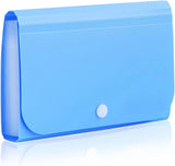 Mini Accordion Folder – 12-Pocket Small File Organizer for Cards, Coupons, Receipts & Tax Documents 💼