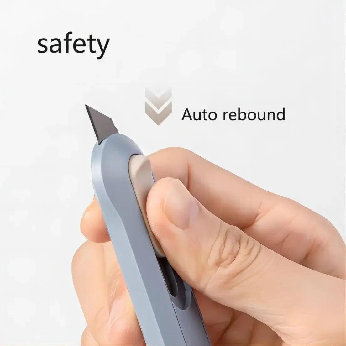 Portable Box Cutter Set (6 Boxes) – Retractable Mini Utility Knife for Office, Home & Crafts