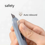 Portable Box Cutter Set (6 Boxes) – Retractable Mini Utility Knife for Office, Home & Crafts
