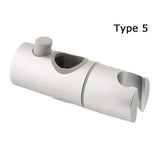 Adjustable Shower Rail Head Slider Holder – ABS Replacement Bracket for Shower Rail
