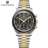 PAGANI DESIGN 2024 Men’s Luxury Quartz Chronograph Watch – Sapphire Mirror, Auto Date, Speed Dial ⌚✨