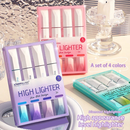 Highlighter Set – 12-Color Soft Tip No-Smudge Highlighters for School, Office & Journaling 🌈
