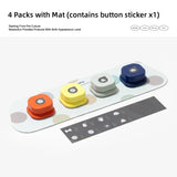 Mewoofun Voice Recording Button – Interactive Talking Pet Training Buzzer with Mat