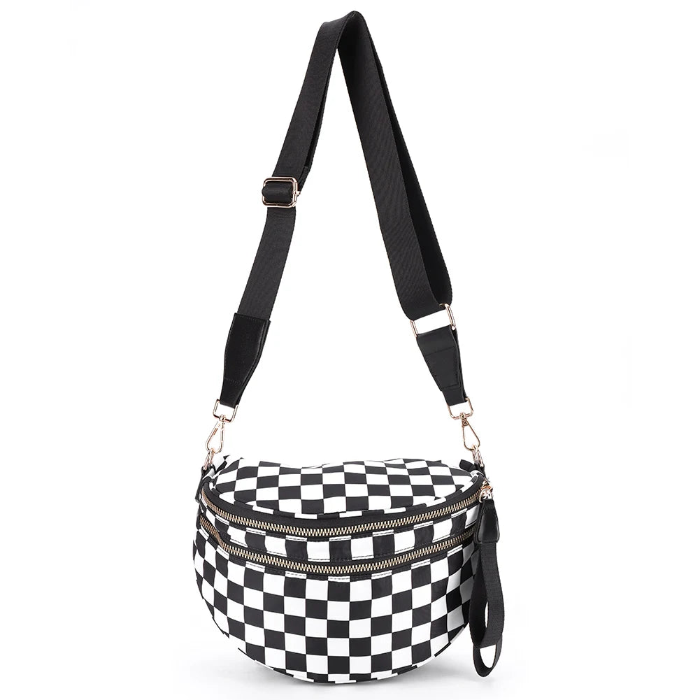 Women’s Casual Fanny Pack – Large Capacity Fashion Crossbody & Shoulder Bag with Adjustable Strap for Daily Use 🎒✨