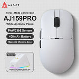 Ajazz AJ159 Apex Pro Wireless Gaming Mouse – Lightweight Gamer Mouse with RGB Magnetic Charging Base for PC & Laptop