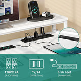 L-Shaped Gaming Computer Desk – Home Office Corner Desk with File Drawers for Storage & Organization