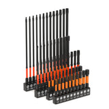 Impact Torx & Hex Bit Set – 3" & 6" T7–T40 Torx + H1.5–H8 Hex with CNC-Machined Tips