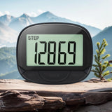 Clip-On Pedometer – Digital Step Tracker with Large Screen, Multi-Functional Step Counter for Adults, Seniors & Walking Pets