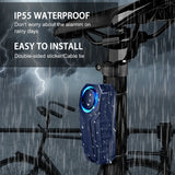 113dB Wireless Bike & Motorcycle Anti-Theft Alarm – Remote Controlled Vibration Sensor Security System for Electric Scooters