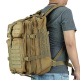 50L Tactical MOLLE Backpack — Outdoor Military Rucksack for Trekking, Hunting & Camping Gear