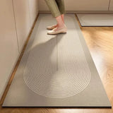 Japanese Style Diatomite Kitchen Floor Mat – Soft, Anti-Slip, Large Absorbent Rug for Home & Easy Cleaning 🏠✨