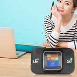 4G LTE Portable WiFi Router – Wireless Mobile Hotspot with SIM Card Slot & 3650mAh Battery for Car, Travel & Home Use