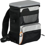 Fishing Backpack with Tackle Trays – Durable Polyester Angling Backpack for Organized Gear Storage