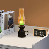 Calcifer Vintage-Style Night Light – Kerosene Lamp with Soft Flame Anime Glow