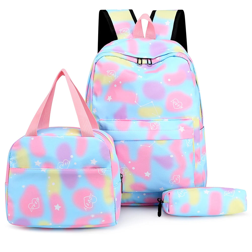 Chic Korean-Japanese Style Large Capacity Student Backpack – Junior & High School Teen Girls