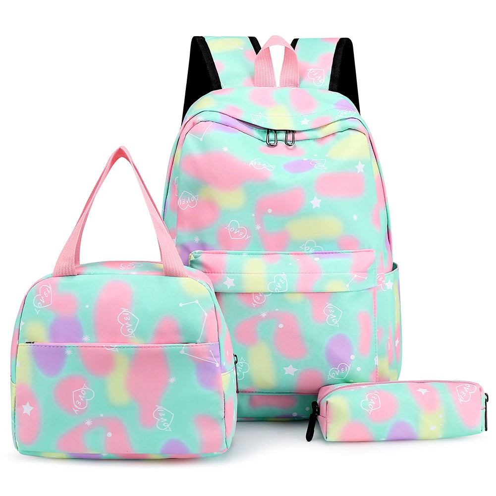 Chic Korean-Japanese Style Large Capacity Student Backpack – Junior & High School Teen Girls