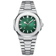 Poedagar Luxury Casual Men’s Watch – Square Dial, Stainless Steel, Luminous, Waterproof with Calendar & Gift Box