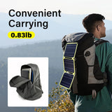 30W–40W Portable Solar Panel Charger – Foldable USB-A, Type-C & DC Outputs | 5V Photovoltaic Solar Cell Charger for Phone, Tablet & Power Bank