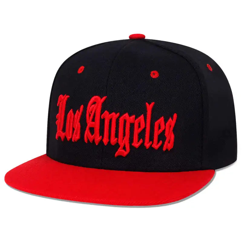 Unisex Los Angeles Embroidery Baseball Cap – Adjustable Hip-Hop Outdoor Hat with Sun Protection