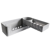 Corner Wall Shelf for Bathroom & Kitchen – Multi-Layer Corner Storage Rack with Shampoo Holder
