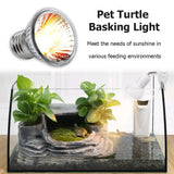 UVA + UVB Pet Reptile Heating Lamp – 25W/50W/75W Heat Light Bulb for Turtles, Lizards & Amphibians, Full Spectrum Sunlamp for Terrariums