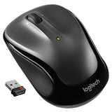 Logitech M325s/M235 Wireless Mouse – 2.4G USB Mouse with 3 Buttons, 1000 DPI Optical Sensor & Contour Shape with Rubber Grip