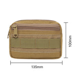 MOLLE Mini Waist Bag – Tactical Multi-Pocket Organizer Pouch for Hunting, Travel & Outdoor Gear 🎯🎒