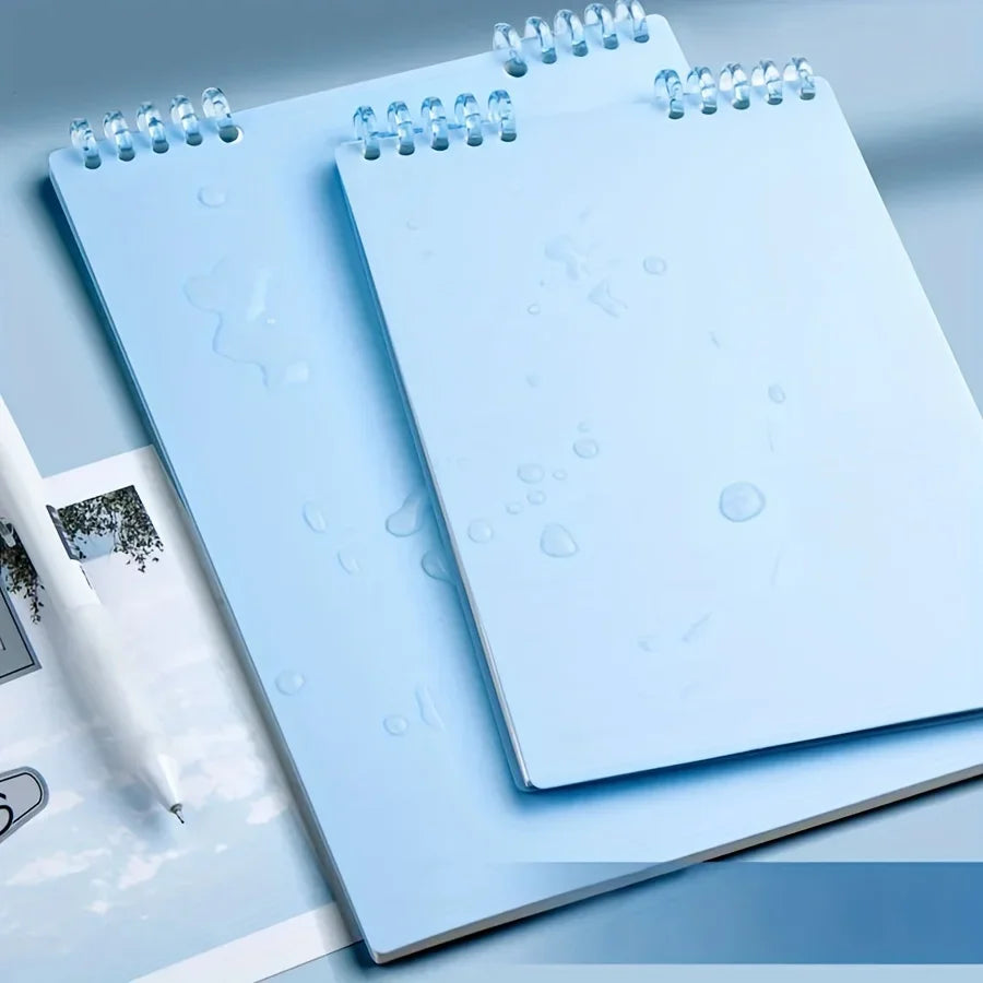 Minimalist Coil Notebook – Thick Lined & Grid Paper for College Students and Office Use (1 PC)