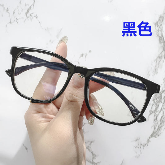 Transparent Anti-Blue Light Computer Glasses – Stylish Square Eyewear for Women & Men, Eye Protection for Work & Screen Use