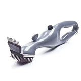 “BBQ Grill Steam Cleaning Brush – Outdoor Barbecue Scraper Cleaner for Gas & Charcoal Grills”