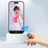 Wireless Bluetooth Remote Control – Selfie & Video Shutter, E-Book Page Turner, Multifunction Controller for iOS & Android
