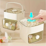 Eco-Friendly Portable Ice Maker – 48 Cubes in 10 Mins, 1.10L Capacity, Compact Design for Home, Office & Camping ❄️🥤