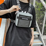 Unisex Chest Rig Bag – Fashion Hip-Hop Streetwear Vest Pack with Multi-Pockets & Adjustable Waist Belt for Men & Women
