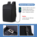 Business Travel Anti-Theft Laptop Backpack – Water-Resistant Rucksack with Organized Compartments