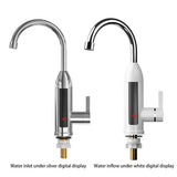 3000 W Tankless Instant-Heat Faucet – 360° Adjustable Electric Hot Water Tap for Kitchen & Bathroom