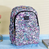 Tokidoki Unicorno Canvas Backpack – Large Capacity Cartoon Laptop Backpack for School, Travel & Office Use