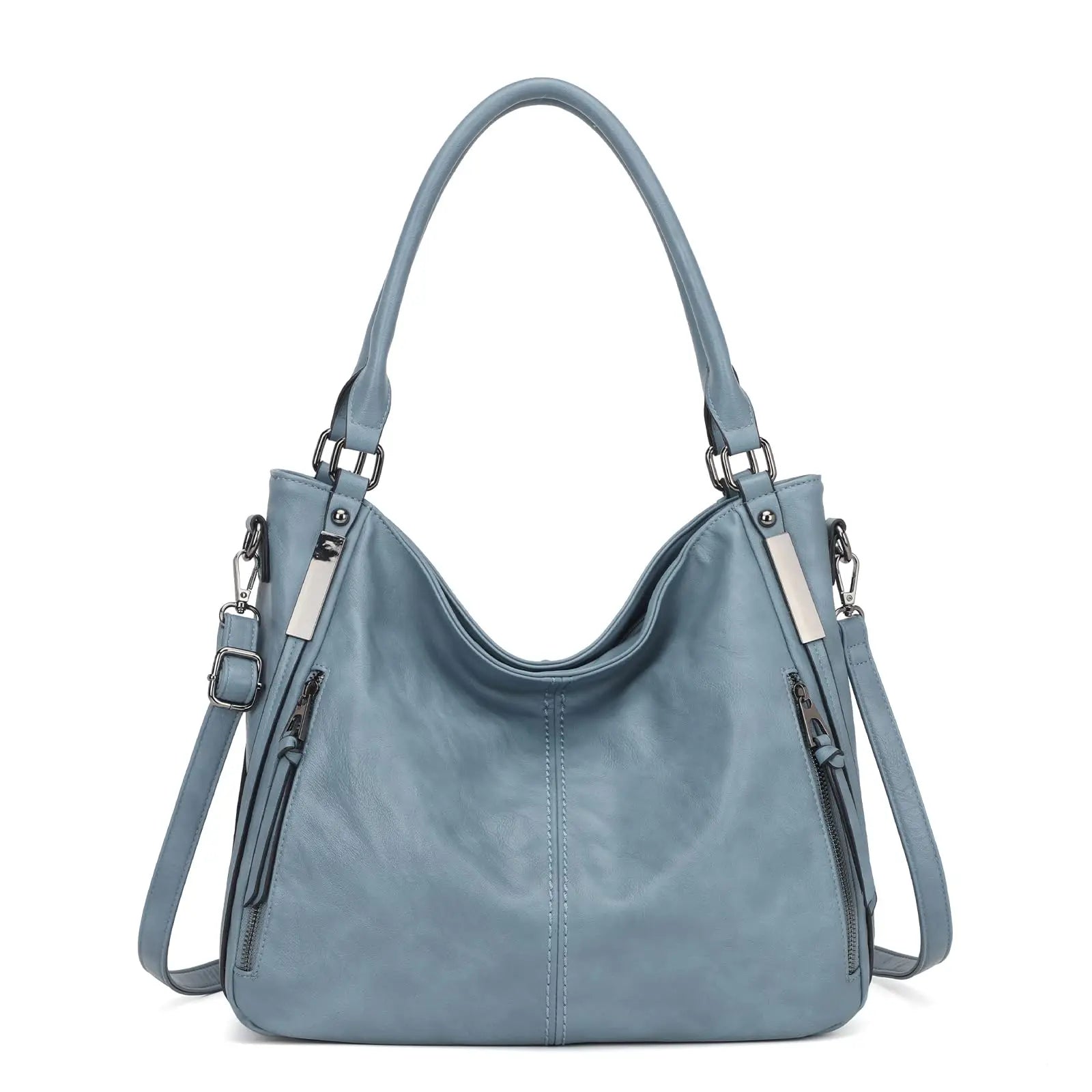 Large Soft Shoulder Hobo Bag for Women – Oversized PU Leather Handbag