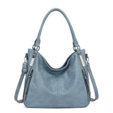 Large Soft Shoulder Hobo Bag for Women – Oversized PU Leather Handbag