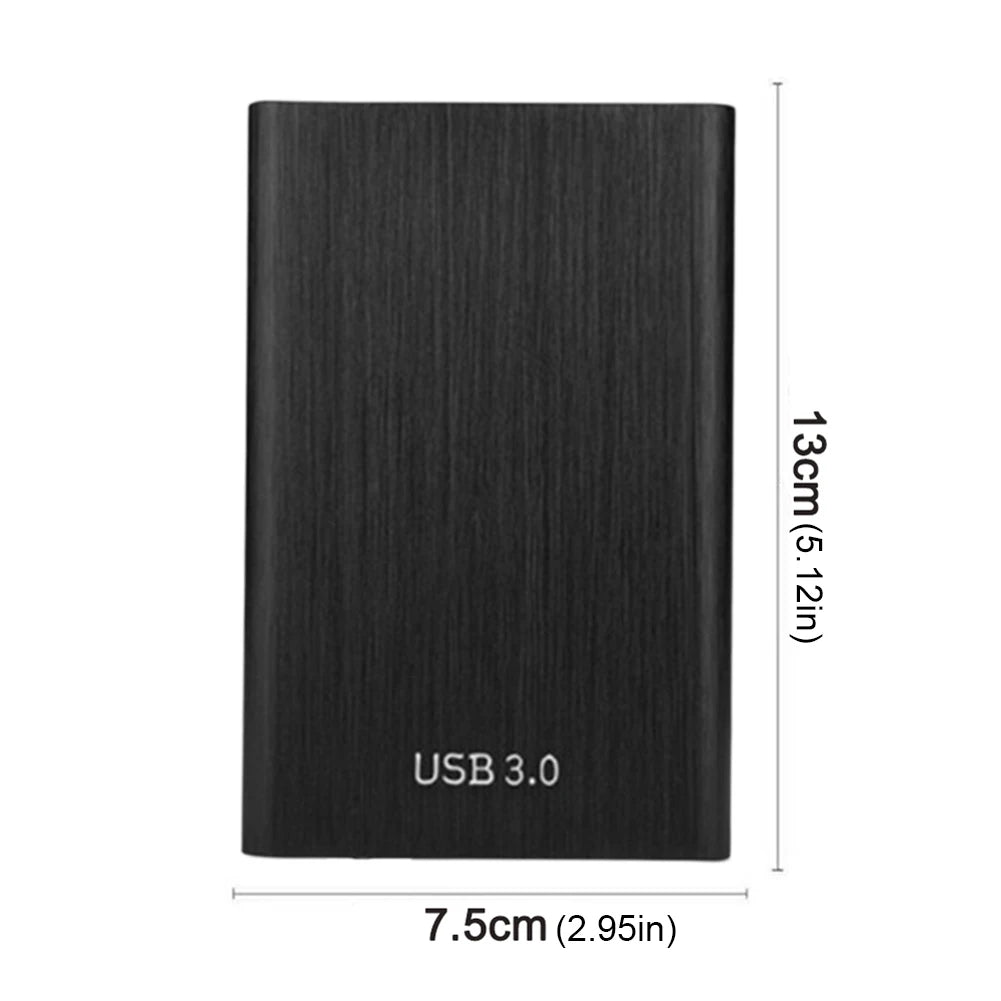 2.5″ Portable Hard Disk Box – USB 3.0 External Hard Drive Enclosure for 1TB Mobile HDD, Tool-Free Installation