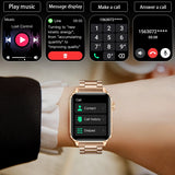 LIGE 1.85” HD Smart Watch for Women – Bluetooth Call, Fitness & Health Monitor Bracelet, Elegant Ladies Smartwatch