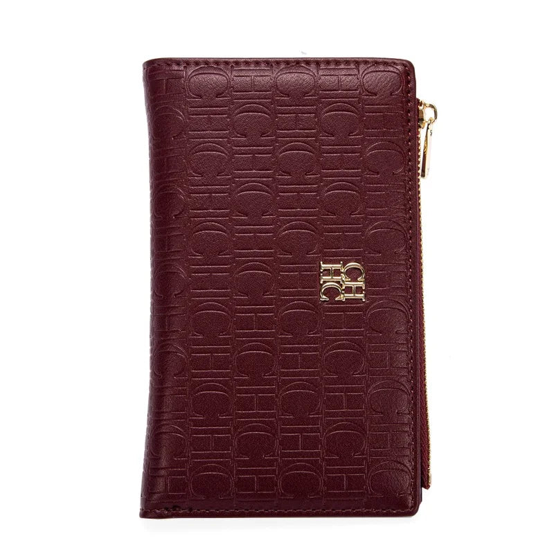 Women’s Retro Classic Long Wallet – Solid Color PU Leather Letter Print Clutch Purse, Portable & Fashionable Daily Handbag