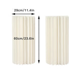 “Wedding Centerpieces Cardboard Vase Sets – Cylinder Flower Stand Décor for Party & Event Tables”